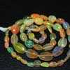 Natural Golden Ethiopian Welo Opal Smooth Polished Tumble